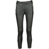 Depeche leather wear 7/8 Pants w/zipper pocket and zipper at bottom Pants 097 Gold