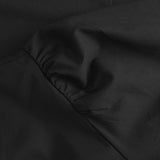 Depeche Clothing Abi dress with ¾ puff at shoulder Dresses 099 Black (Nero)