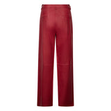 Depeche leather wear Adele leather pants Pants 043 Red