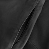Depeche leather wear Adele RW leather pants with wide legs Pants 099 Black (Nero)