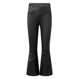Depeche leather wear Alizza 7/8 leather pants Pants 099 Black