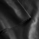 Depeche leather wear Alma straight fit leather trousers Pants 099 Black