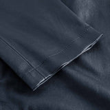 Depeche leather wear Amelia RW stretch chino leather pant 7/8 length Pants 178 Navy