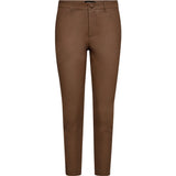 Depeche leather wear Amelia RW stretch chino leather pant 7/8 length Pants 199 Nougat