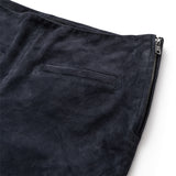 Depeche leather wear Ava HW Flare 7/8 Suede Pants Pants 031 Ocean
