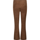 Depeche leather wear Ava HW Flare 7/8 Suede Pants Pants 311 Wood