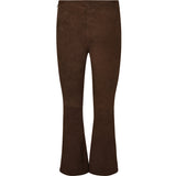 Depeche leather wear Ava suede 7/8 pants Pants 015 Brown
