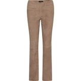Depeche leather wear Ava suede pants Pants 329 Light Sand