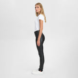 Depeche leather wear Aya HW stretch leather leggings Pants 099 Black (Nero)