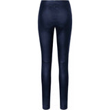 Depeche leather wear Aya HW stretch leather leggings Pants 178 Navy