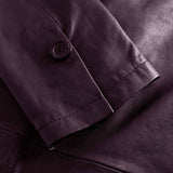 Depeche leather wear Beautiful Maya blazer in soft leather quality Blazer 198 Dark Blossom