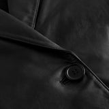 Depeche leather wear Beautiful Maya blazer in soft leather quality Blazer 099 Black (Nero)