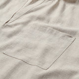 Depeche Clothing Tara linen blouse Blouse 012 Nature