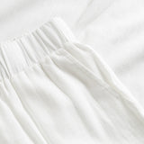 Depeche Clothing Tara linen pants (RW) Pants 001 White