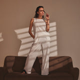 Depeche Clothing Tara linen pants (RW) Pants 001 White