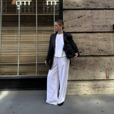 Depeche Clothing Tara linen pants (RW) Pants 001 White