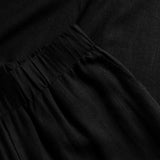 Depeche Clothing Tara linen pants (RW) Pants 099 Black (Nero)