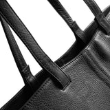 DEPECHE Beautiful and timeless shopper Shopper 099 Black