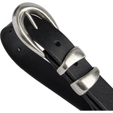 DEPECHE Beautiful belt Belts 300 Black/Amr silver