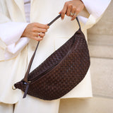 DEPECHE Beautiful bumbag Bumbag 161 Dark brown