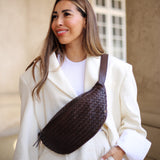 DEPECHE Beautiful bumbag Bumbag 161 Dark brown