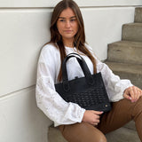 DEPECHE Beautiful handbag Shoulderbag / Handbag 099 Black (Nero)
