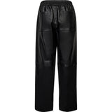 Depeche leather wear Bella MW Full Length Wide Leg Pant Pants 099 Black