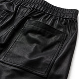 Depeche leather wear Bella MW Full Length Wide Leg Pant Pants 099 Black