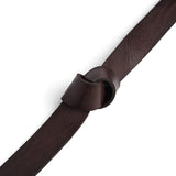 DEPECHE Belt with studs Belts 161 Dark brown