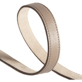 DEPECHE Leather belt Belts 038 Dusty taupe