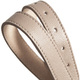 DEPECHE Leather belt Belts 038 Dusty taupe