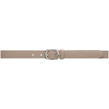 DEPECHE Leather belt Belts 038 Dusty taupe