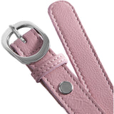 DEPECHE Leather belt Belts 045 Dusty Rose