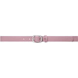 DEPECHE Leather belt Belts 045 Dusty Rose