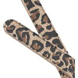 DEPECHE Leather belt Belts 082 Leopard