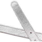 DEPECHE Leather belt Belts 098 Silver