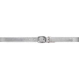 DEPECHE Leather belt Belts 098 Silver