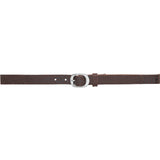 DEPECHE Leather belt Belts 265 Brown Croco