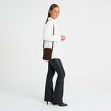 DEPECHE Berlin braided mobilebag Mobilebag 008 Chocolate