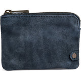 DEPECHE Bilbao suede purse Purse / Credit card holder 031 Ocean