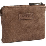 DEPECHE Bilbao suede purse Purse / Credit card holder 342 Dark Mud