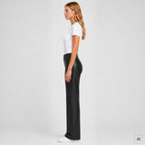 Depeche leather wear Boa HW Straight Leather Pants Pants 099 Black