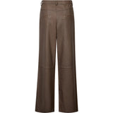 Depeche leather wear Boa HW Wide Leather Pants Pants 020 Taupe
