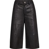 Depeche leather wear Boa HW bermuda shorts Shorts 099 Black