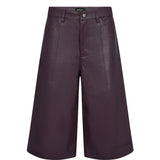Depeche leather wear Boa HW bermuda shorts Shorts 321 Plum