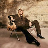 Depeche leather wear Boa HW suede boot cut pants Pants 067 Dusty brown