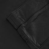 Depeche leather wear Boa leather pants - full length (HW) Pants 099 Black (Nero)