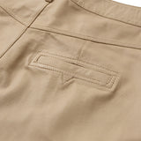 Depeche leather wear Boa leather pants - full length (HW) Pants 177 Cream