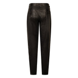 Depeche leather wear Boa skinny leg leather pants Pants 008 Chocolate