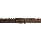 DEPECHE Braided Belt Belt 250 Dark Taupe
